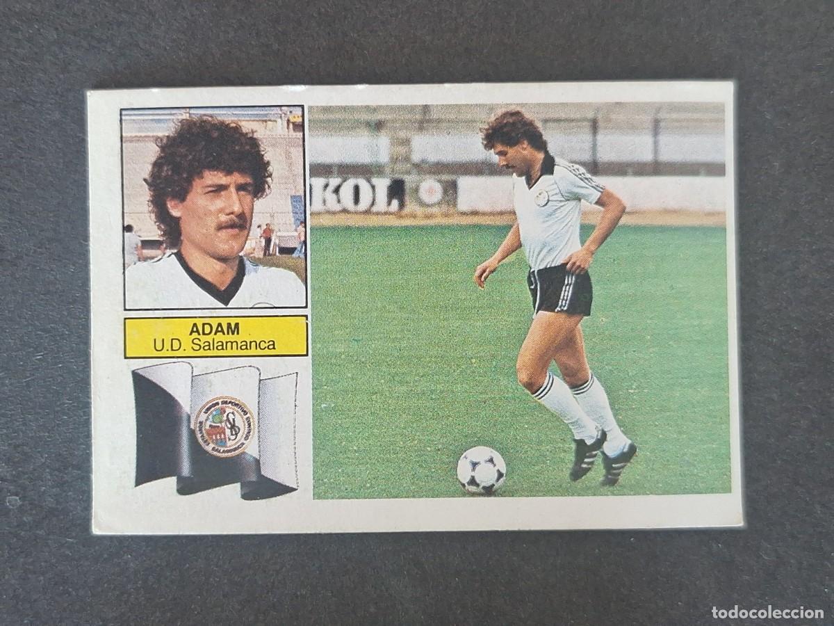 Cromos de f&uacute;tbol: L6 ADAM U. D. SALAMANCA LIGA ESTE 1982 1983 82 83 DESPEGADO RECUPERADO DEL ALBUM