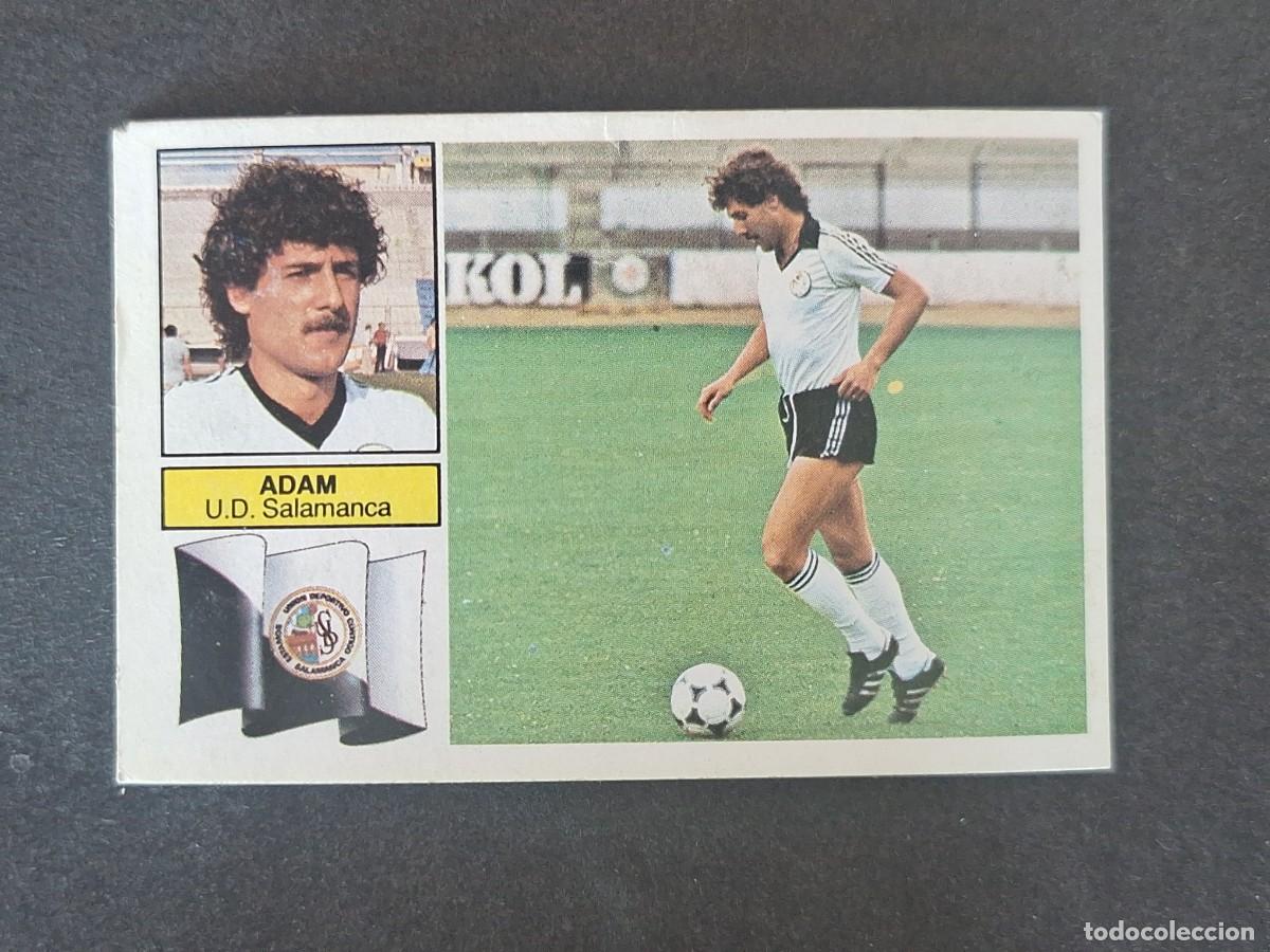 Cromos de f&uacute;tbol: L6 ADAM U. D. SALAMANCA LIGA ESTE 1982 1983 82 83 DESPEGADO RECUPERADO DEL ALBUM