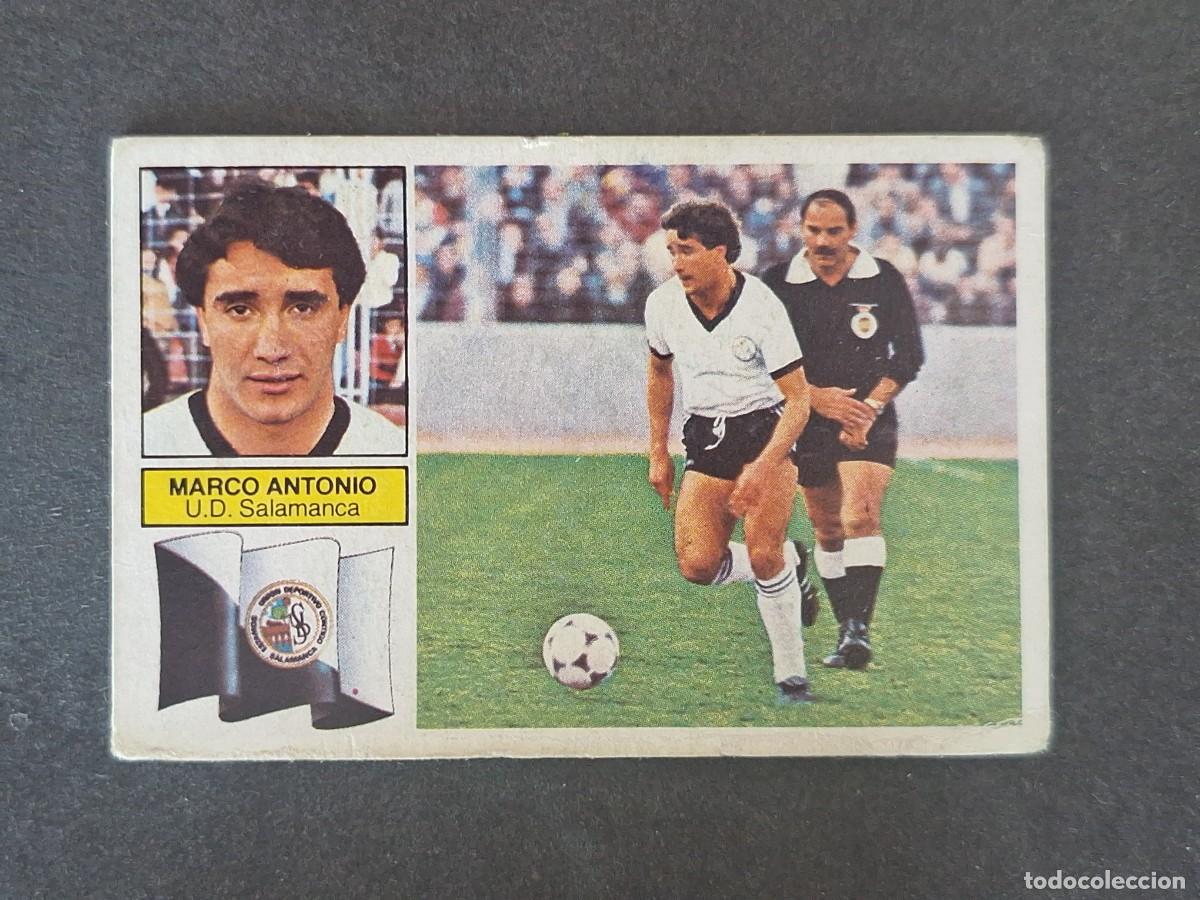 Cromos de f&uacute;tbol: L6 MARCO ANTONIO U. D. SALAMANCA LIGA ESTE 1982 1983 82 83 DESPEGADO RECUPERADO DEL ALBUM