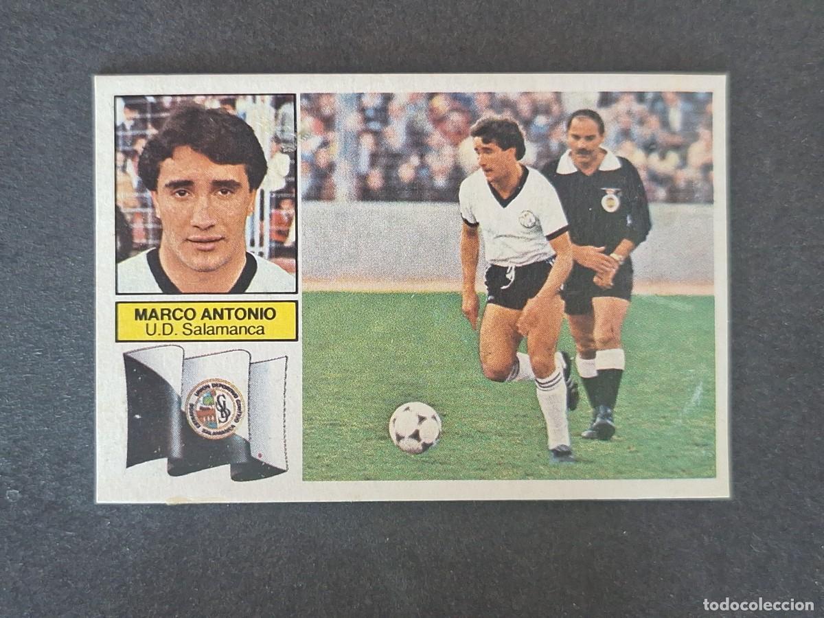 Cromos de f&uacute;tbol: L6 MARCO ANTONIO U. D. SALAMANCA LIGA ESTE 1982 1983 82 83 DESPEGADO RECUPERADO DEL ALBUM