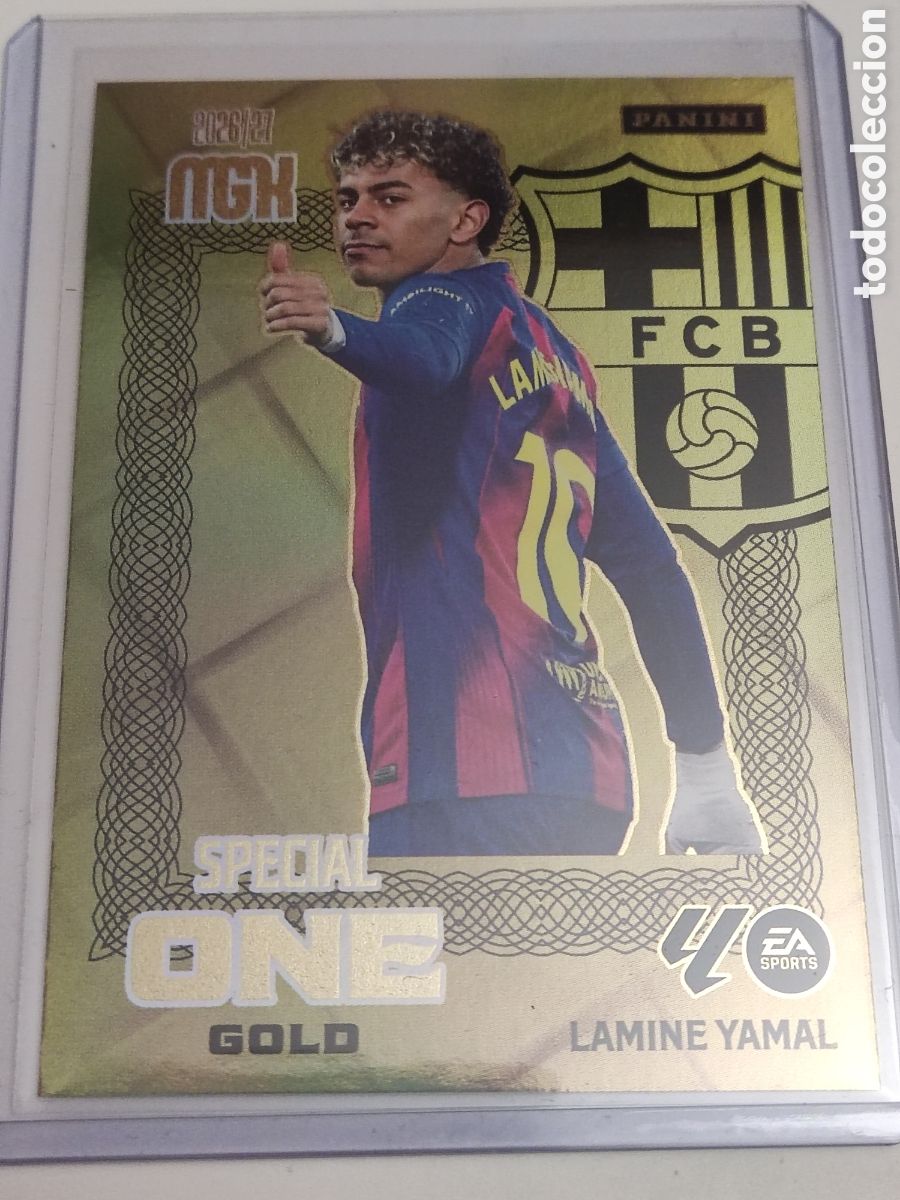 Figurine di Calcio: Lamine Yamal Special One Gold Mgk 26 27
