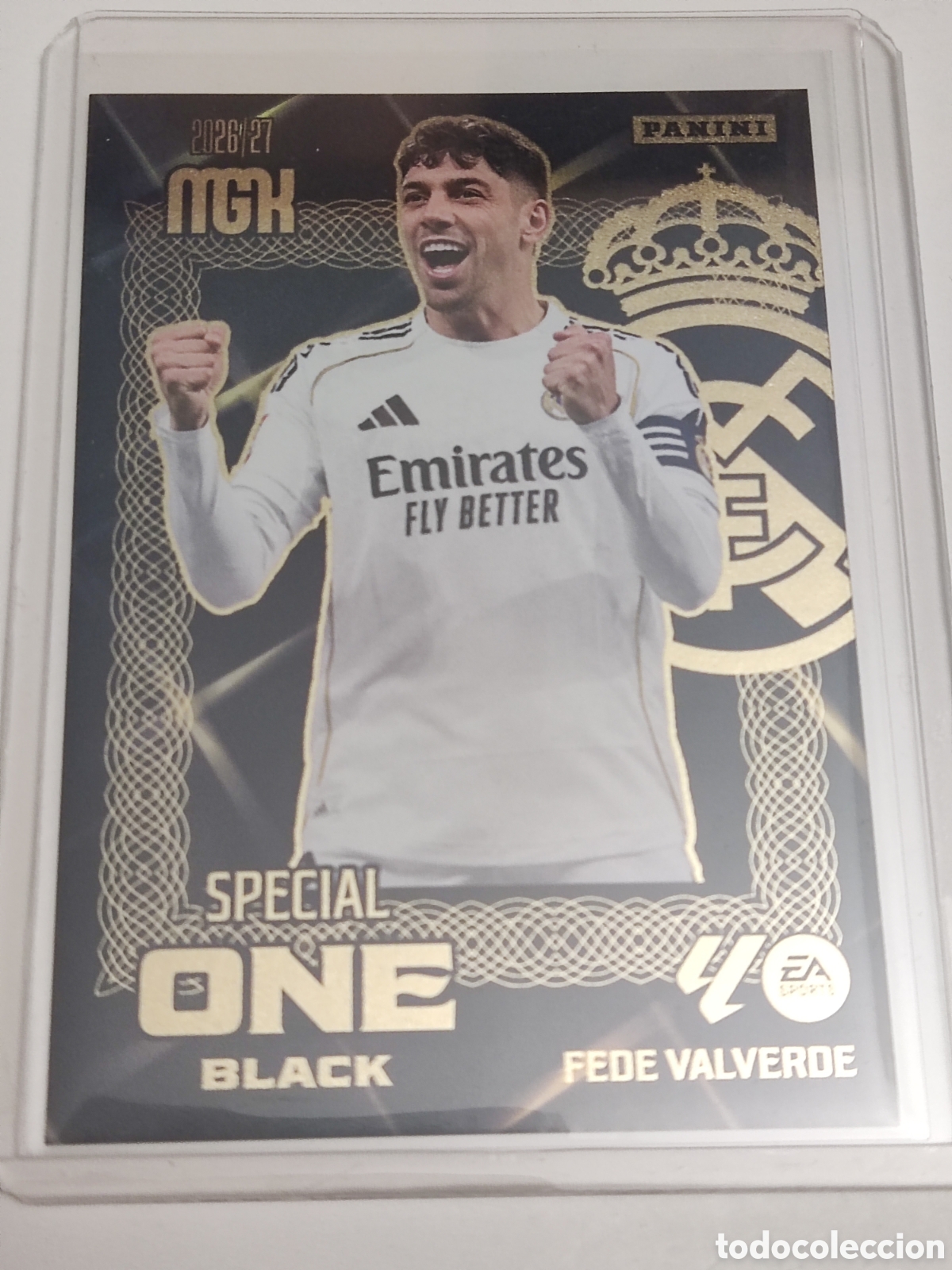 Cromos de f&uacute;tbol: Fede Valverde Special One Black Mgk 26 27