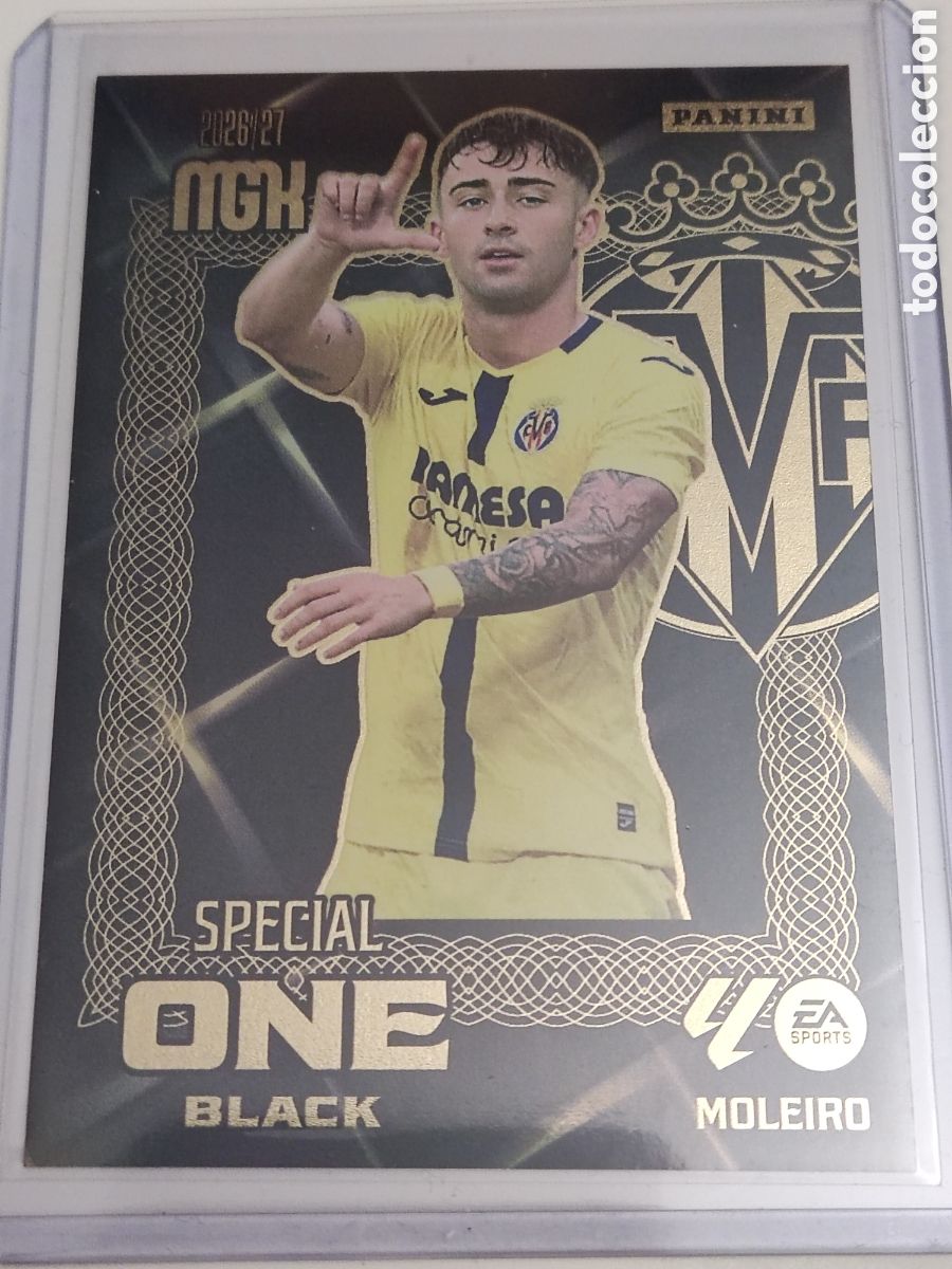 Cromos de Futebol: Moleiro Special One Black Mgk 26 27