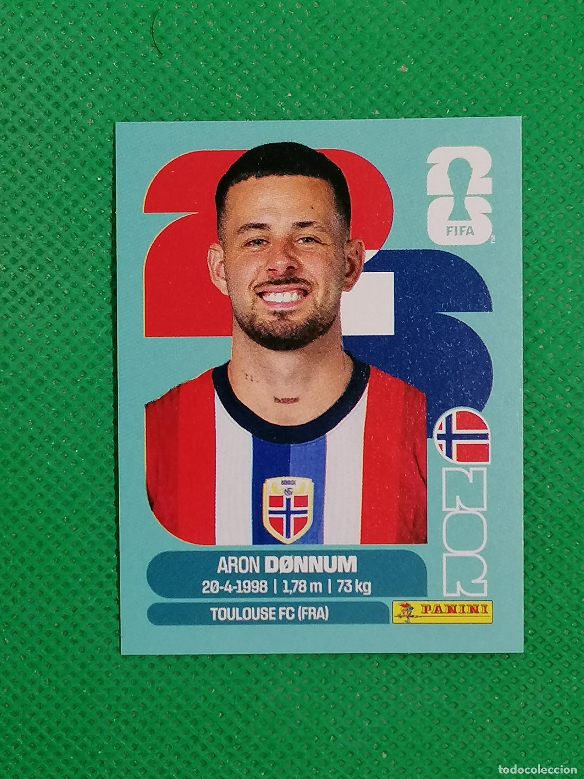 Cromos de f&uacute;tbol: NOR 17 NOR17 ARON DONNUM NORUEGA ⚽ PANINI FIFA MUNDIAL WORLD CUP 26 2026 STICKER ⚽