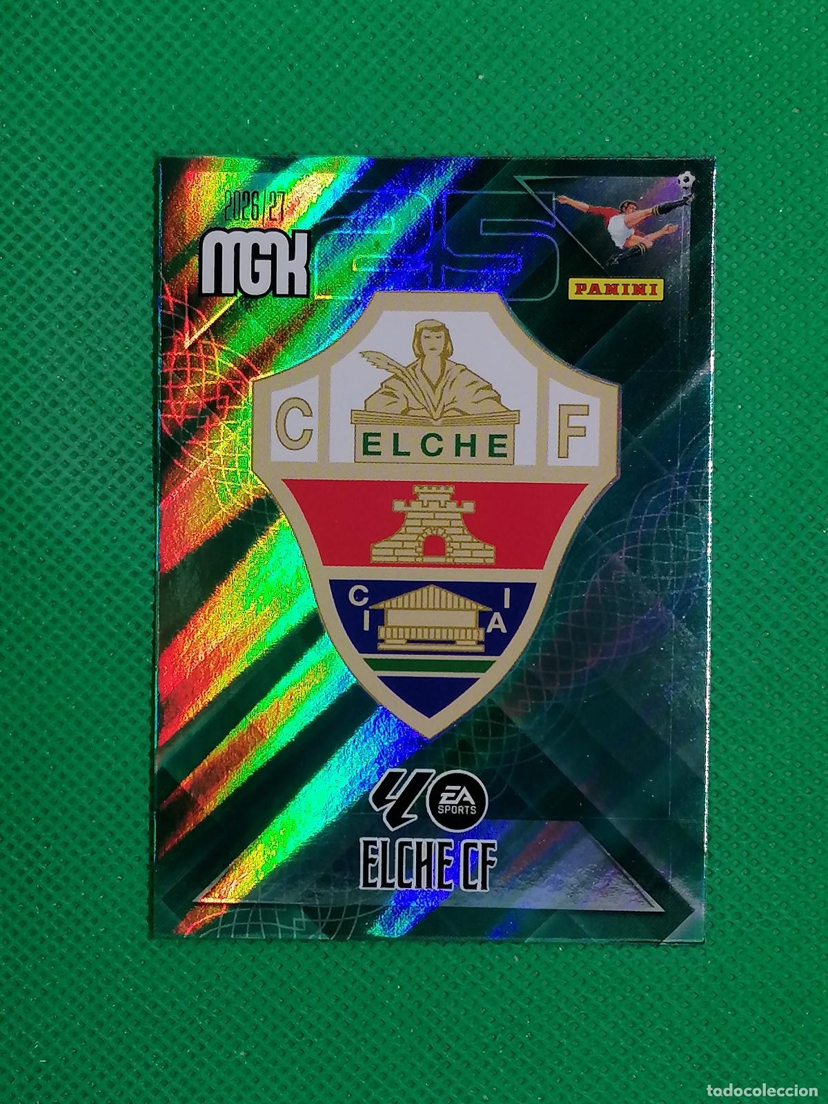 Cromos de f&uacute;tbol: 145 ESCUDO ELCHE ⚽ MEGACRACKS LIGA 2026 2027 26 27 ⚽