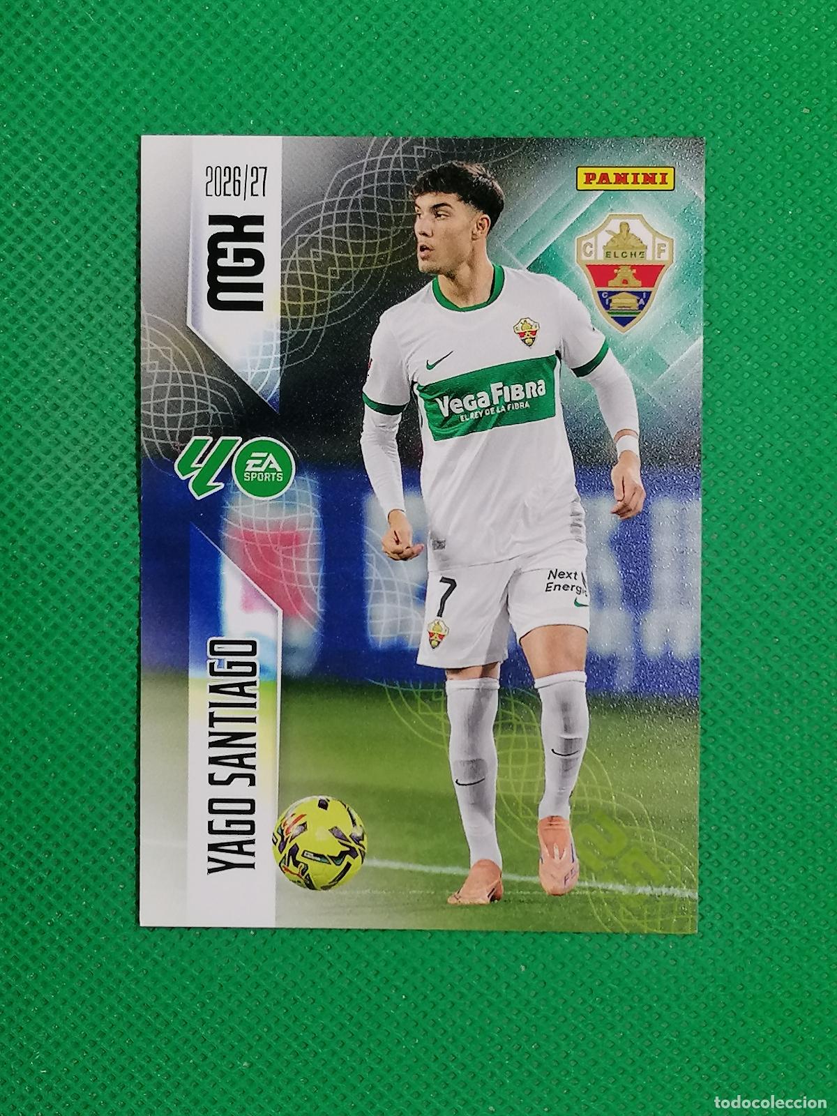 Cromos de f&uacute;tbol: 161 IAGO SANTIAGO ELCHE ⚽ MEGACRACKS LIGA 2026 2027 26 27 ⚽