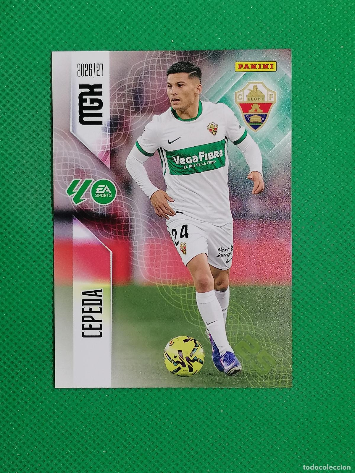 Cromos de f&uacute;tbol: 162 CEPEDA ELCHE ⚽ MEGACRACKS LIGA 2026 2027 26 27 ⚽