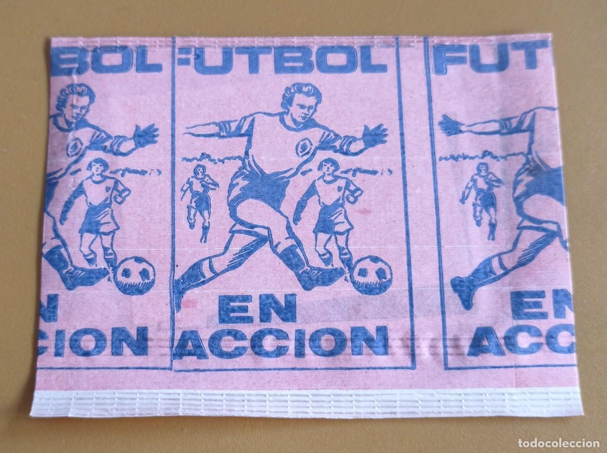 Fu&szlig;ball-Sticker: sobre sin abrir, futbol en accion