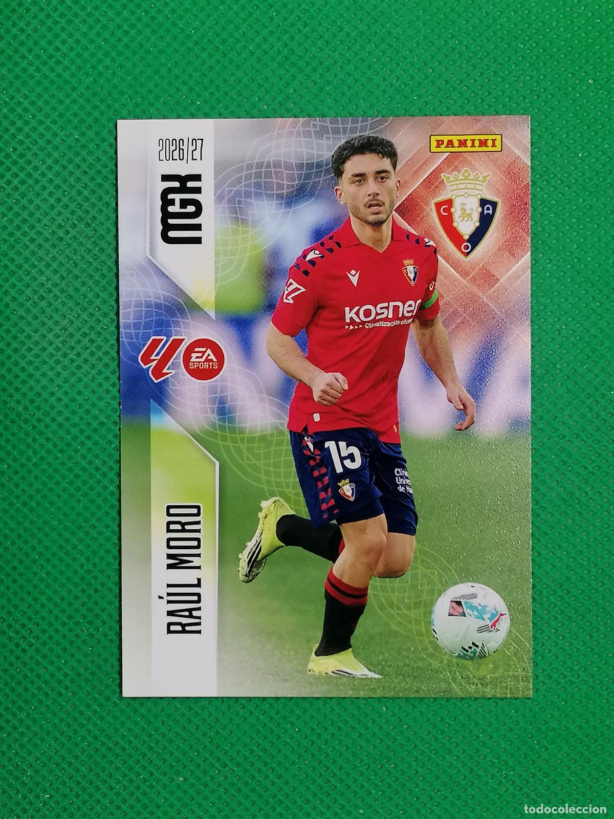 Cartes &agrave; collectionner de Football: 267 RAUL MORO OSASUNA ⚽ MEGACRACKS LIGA 2026 2027 26 27 ⚽