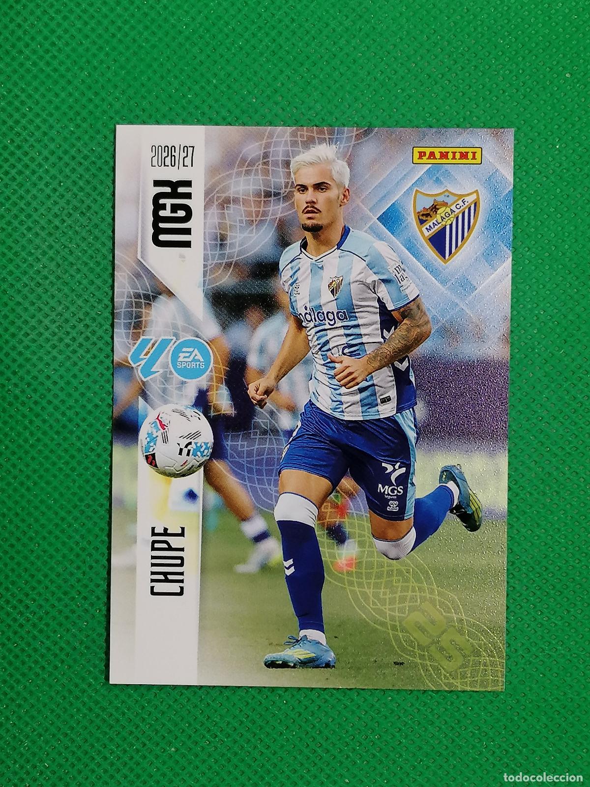 Fu&szlig;ball-Sticker: 252 CHUPE MALAGA ⚽ MEGACRACKS LIGA 2026 2027 26 27 ⚽