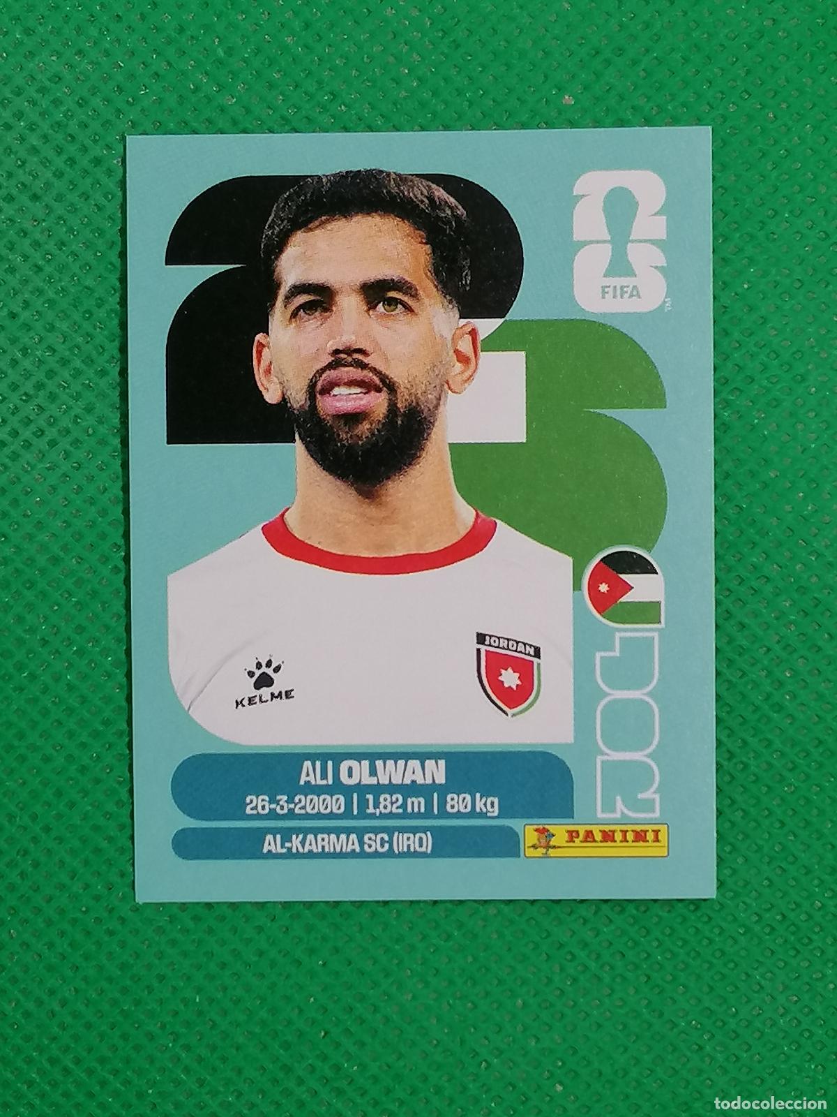 Fu&szlig;ball-Sticker: JOR 18 JOR18 ALI OLWAN JORDANIA ⚽ PANINI FIFA MUNDIAL WORLD CUP 26 2026 STICKER ⚽