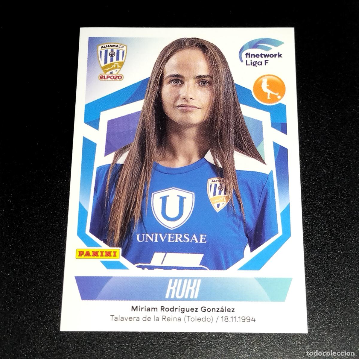 Fu&szlig;ball-Sticker: N&ordm; 79 KUKI ALHAMA EL POZO CROMOS FINETWORK LIGA F FEMENINA PANINI 2022 2023 22 23