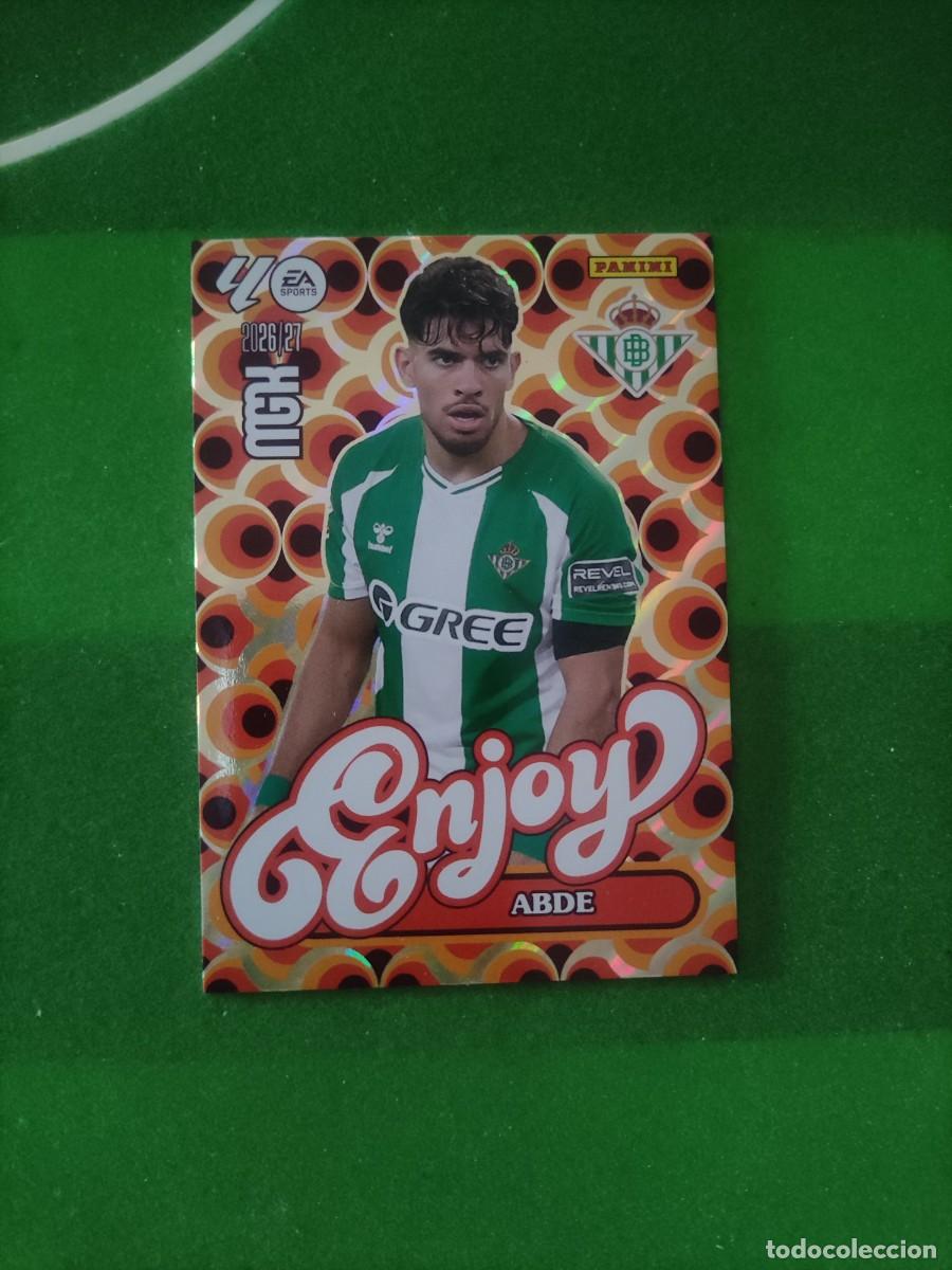 Cromos de f&uacute;tbol: 379 Abde Betis Enjoy Megacracks 2026/27 26/27