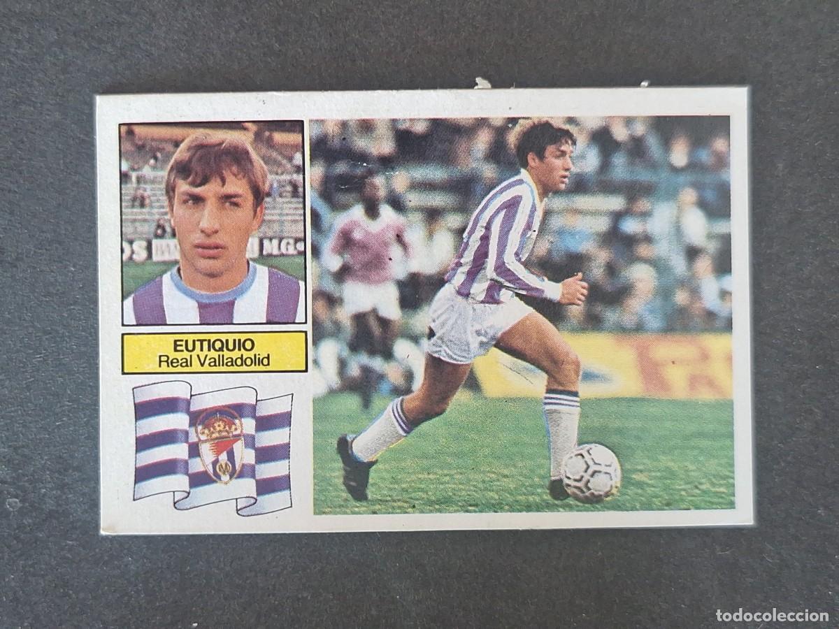 Cartes &agrave; collectionner de Football: L6 EUTIQUIO REAL VALLADOLID LIGA ESTE 1982 1983 82 83 DESPEGADO RECUPERADO DEL ALBUM