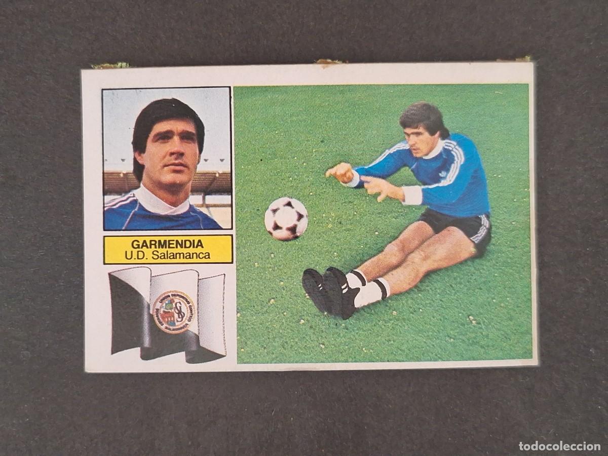 Fu&szlig;ball-Sticker: L6 GARMENDIA U. D. SALAMANCA COLOCA LIGA ESTE 1982 1983 82 83 DESPEGADO RECUPERADO