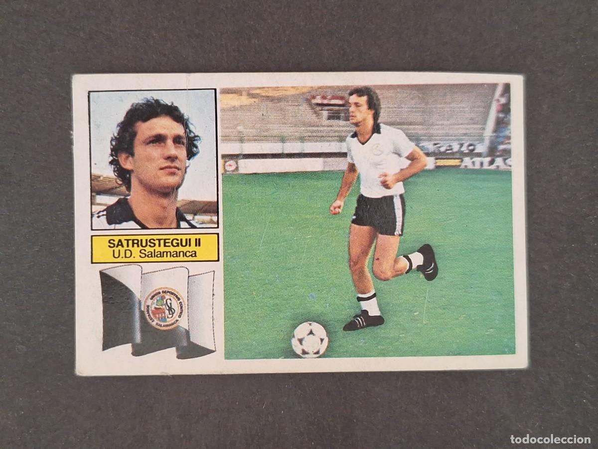Fu&szlig;ball-Sticker: L6 SATRUSTEGUI II U. D. SALAMANCA COLOCA LIGA ESTE 1982 1983 82 83 DESPEGADO RECUPERADO