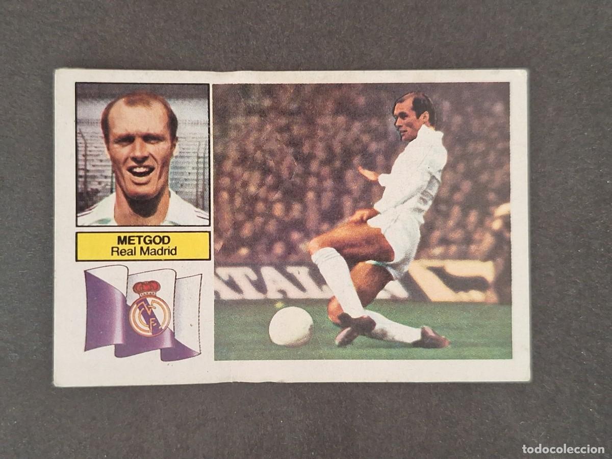 Cromos de f&uacute;tbol: L6 METGOD REAL MADRID FICHAJE 8 LIGA ESTE 1982 1983 82 83 DESPEGADO RECUPERADO