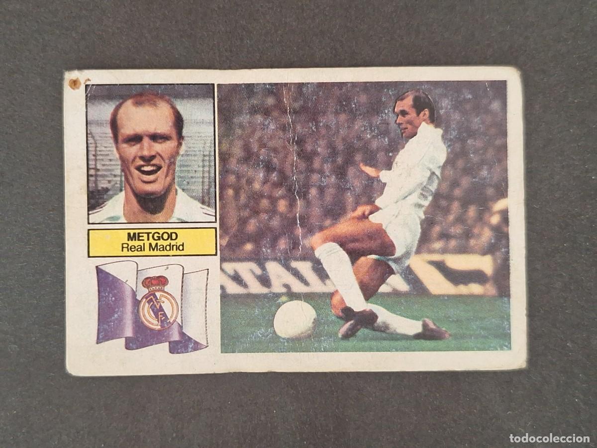 Cromos de f&uacute;tbol: L6 METGOD REAL MADRID FICHAJE 8 LIGA ESTE 1982 1983 82 83 DESPEGADO RECUPERADO