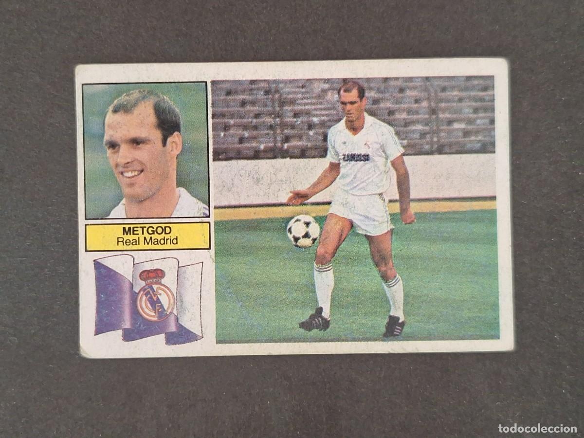 Cromos de f&uacute;tbol: L6 METGOD VERSION REAL MADRID FICHAJE 8 LIGA ESTE 1982 1983 82 83 DESPEGADO RECUPERADO