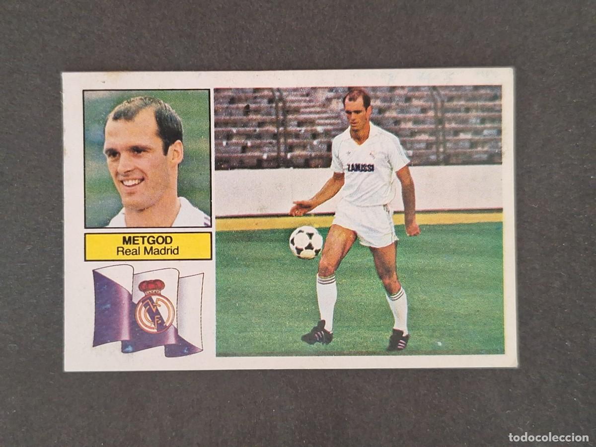 Cromos de f&uacute;tbol: L6 METGOD VERSION REAL MADRID FICHAJE 8 LIGA ESTE 1982 1983 82 83 DESPEGADO RECUPERADO