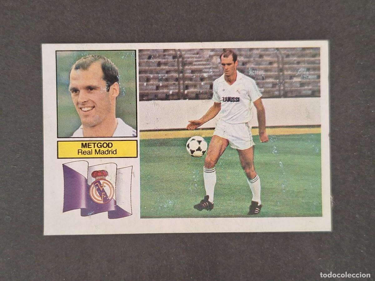 Cromos de f&uacute;tbol: L6 METGOD VERSION REAL MADRID FICHAJE 8 LIGA ESTE 1982 1983 82 83 DESPEGADO RECUPERADO