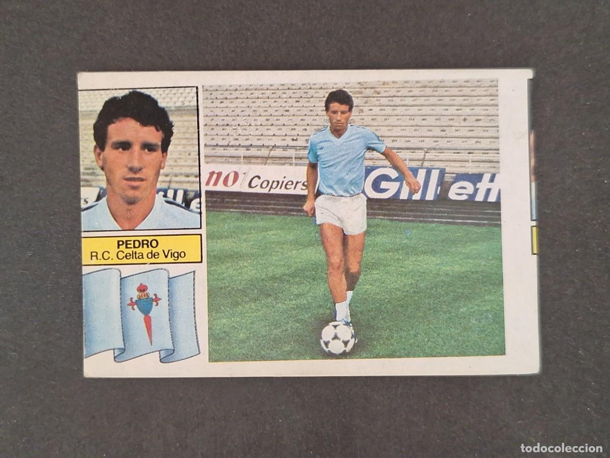Cromos de f&uacute;tbol: L6 PEDRO VERSION CELTA DE VIGO FICHAJE 9 LIGA ESTE 1982 1983 82 83 DESPEGADO RECUPERADO