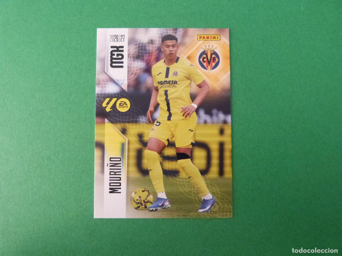Cromos de f&uacute;tbol: TRADING CARD FUTBOL MOURI&Ntilde;O VILLARREAL C.F. N&ordm; 364 LIGA MEGACRACKS 2026-2027/26-27 PANINI
