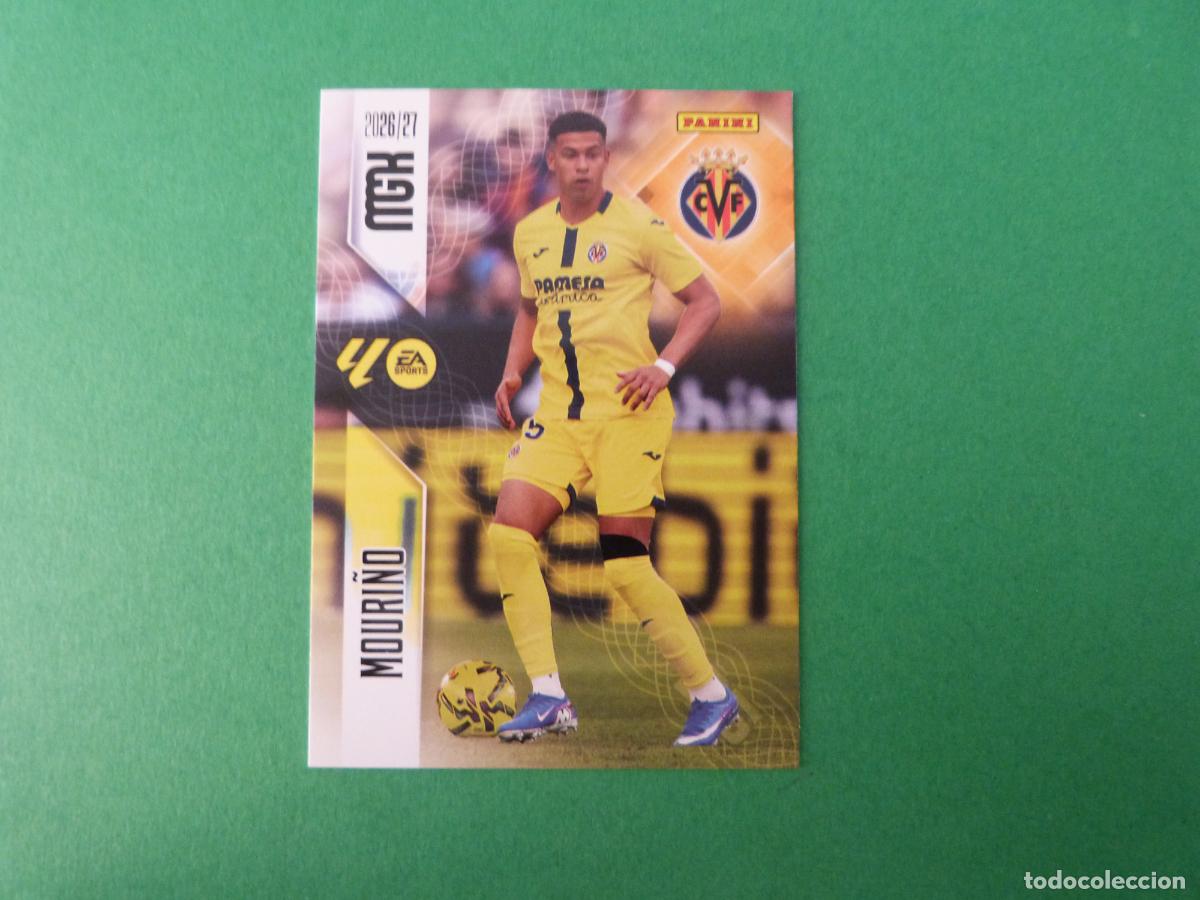 Cromos de f&uacute;tbol: TRADING CARD FUTBOL MOURI&Ntilde;O VILLARREAL C.F. N&ordm; 364 LIGA MEGACRACKS 2026-2027/26-27 PANINI