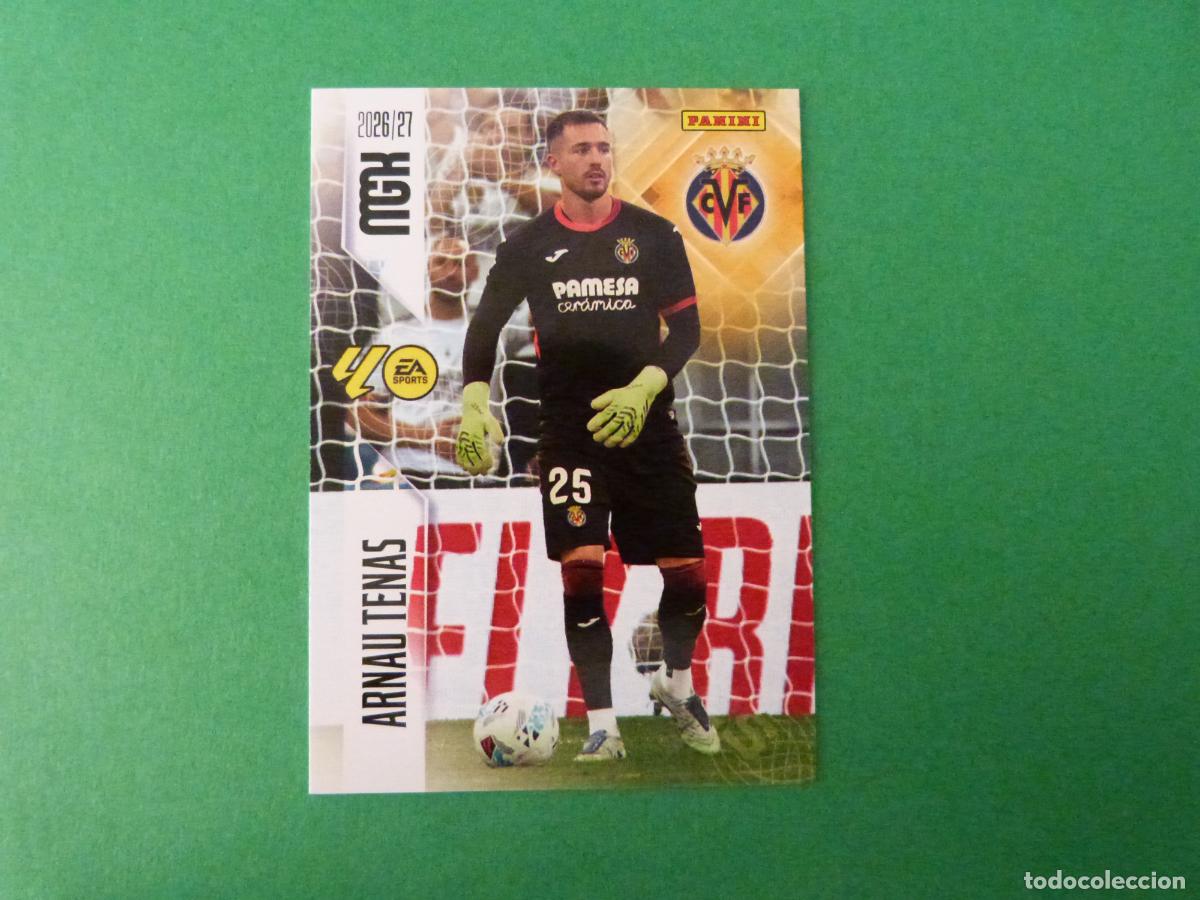 Cromos de f&uacute;tbol: TRADING CARD FUTBOL ARNAU TENAS VILLARREAL C.F. N&ordm; 363 LIGA MEGACRACKS 2026-2027/26-27 PANINI