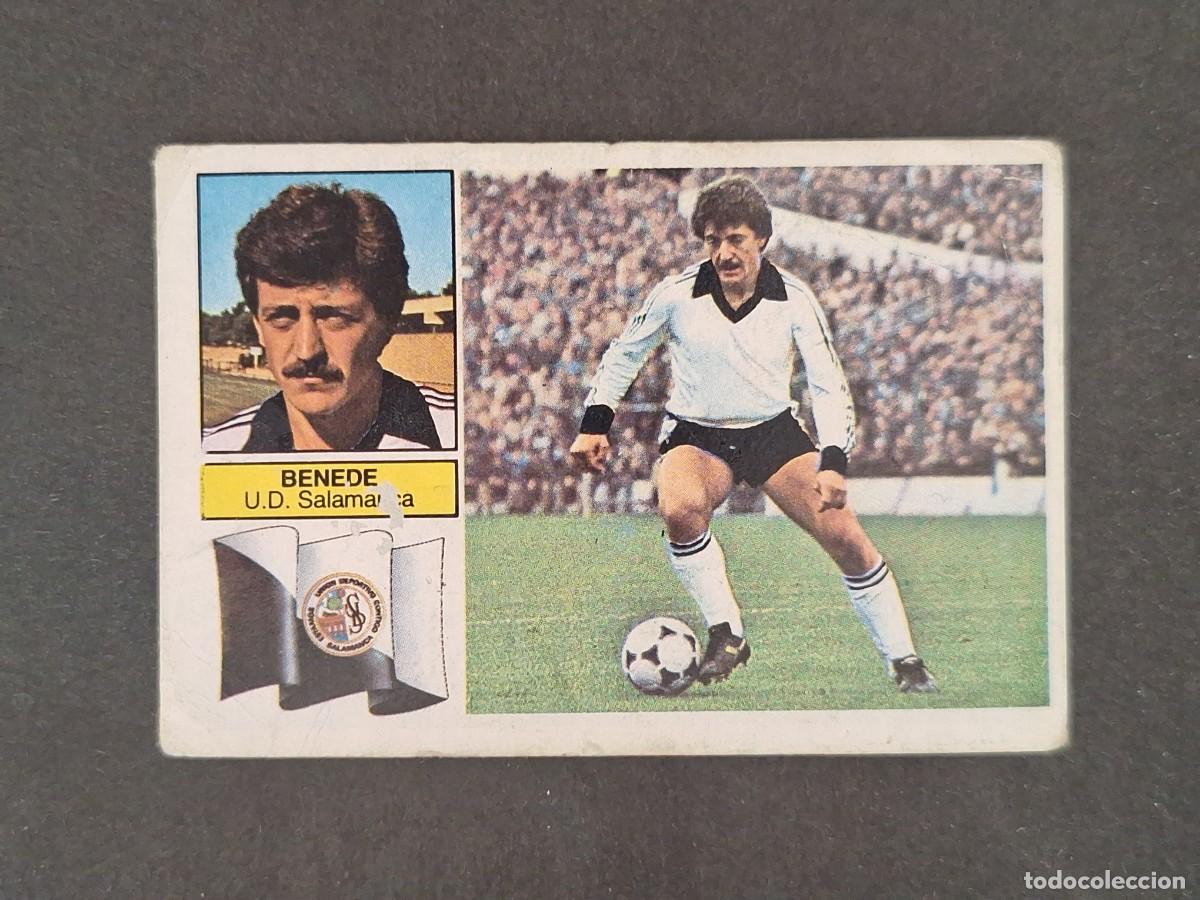 Cromos de f&uacute;tbol: L6 BENEDE U. D. SALAMANCA FICHAJE 11 LIGA ESTE 1982 1983 82 83 DESPEGADO RECUPERADO