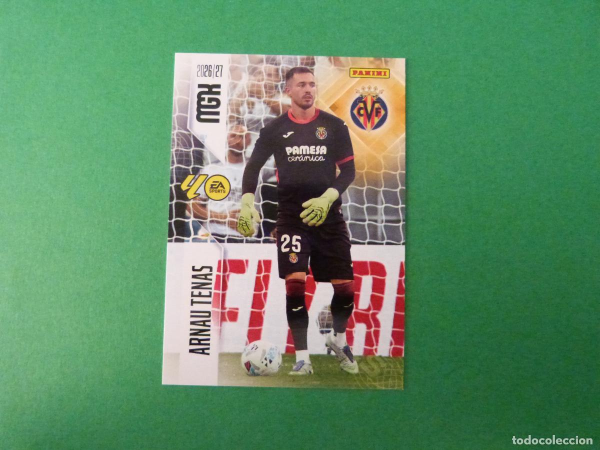 Cromos de f&uacute;tbol: TRADING CARD FUTBOL ARNAU TENAS VILLARREAL C.F. N&ordm; 363 LIGA MEGACRACKS 2026-2027/26-27 PANINI