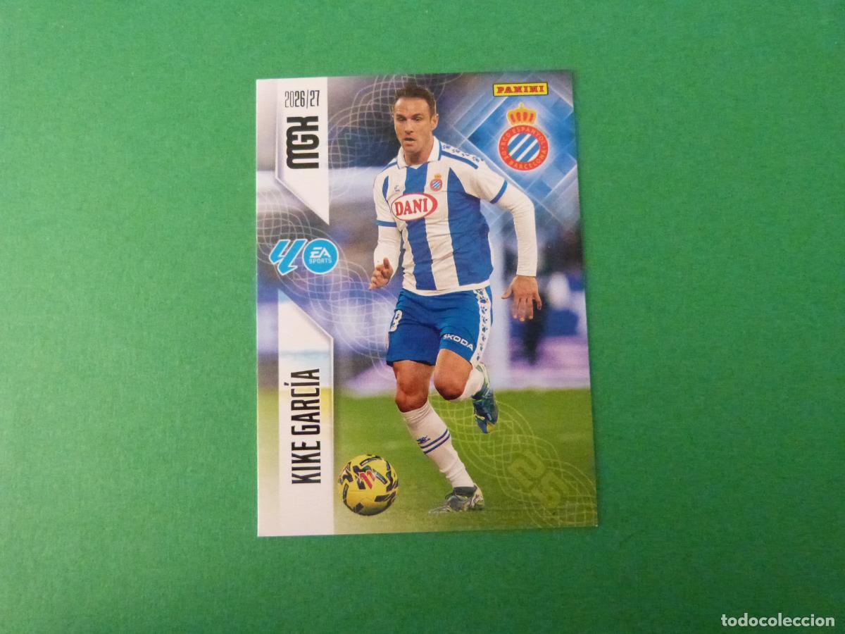 Cromos de f&uacute;tbol: TRADING CARD FUTBOL KIKE GARCIA R.C.D. ESPA&Ntilde;OL-ESPANYOL N&ordm; 179 LIGA MEGACRACKS 2026-2027/26-27
