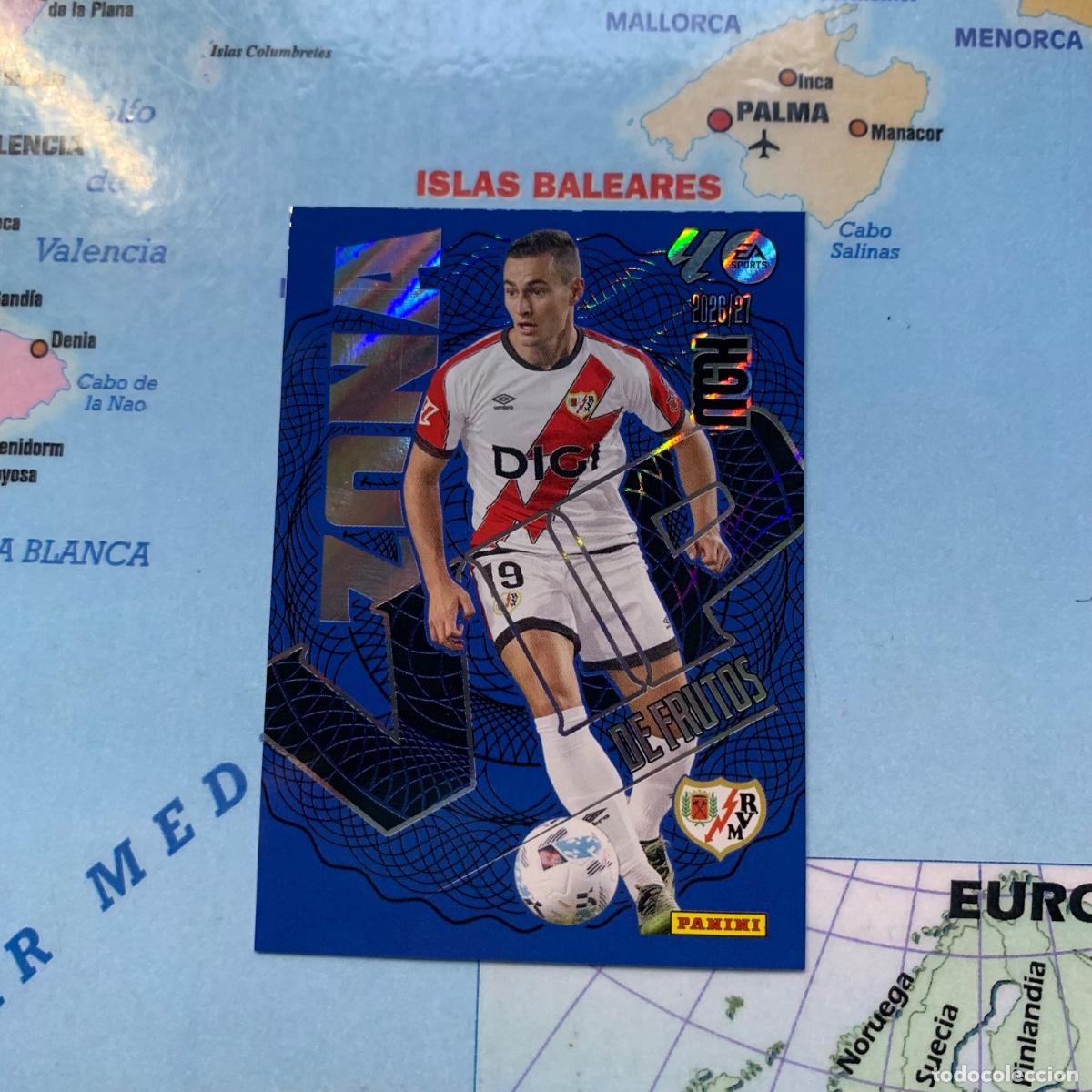 Cromos de f&uacute;tbol: De Frutos serie vip n&uacute;mero 402 del Rayo Vallecano megacracks 26-27 2026-2027