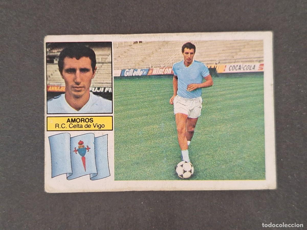 Cromos de f&uacute;tbol: L6 AMOROS CELTA DE VIGO FICHAJE 21 LIGA ESTE 1982 1983 82 83 DESPEGADO RECUPERADO