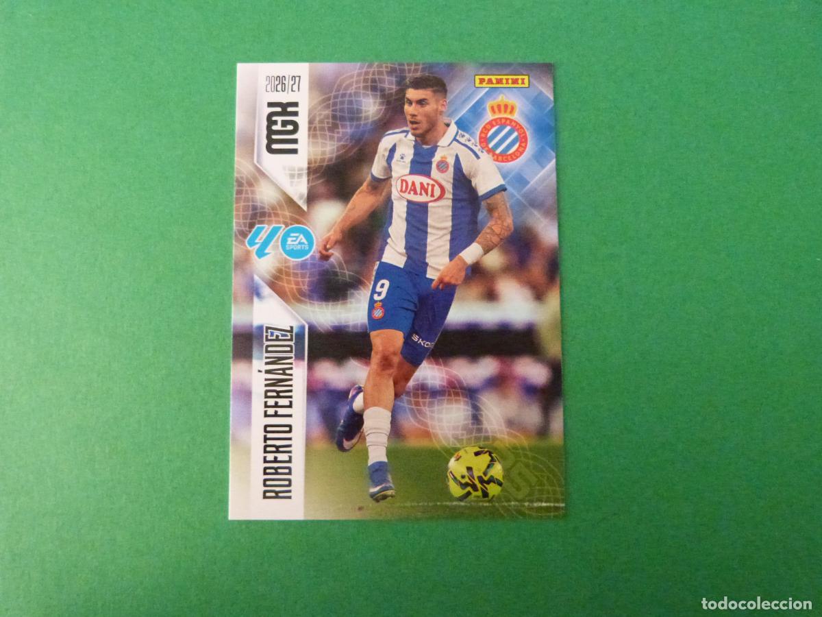 Cromos de f&uacute;tbol: TRADING CARD FUTBOL ROBERTO FERNANDEZ R.C.D. ESPA&Ntilde;OL-ESPANYOL N&ordm; 178 LIGA MEGACRACKS 2026-2027/26-27