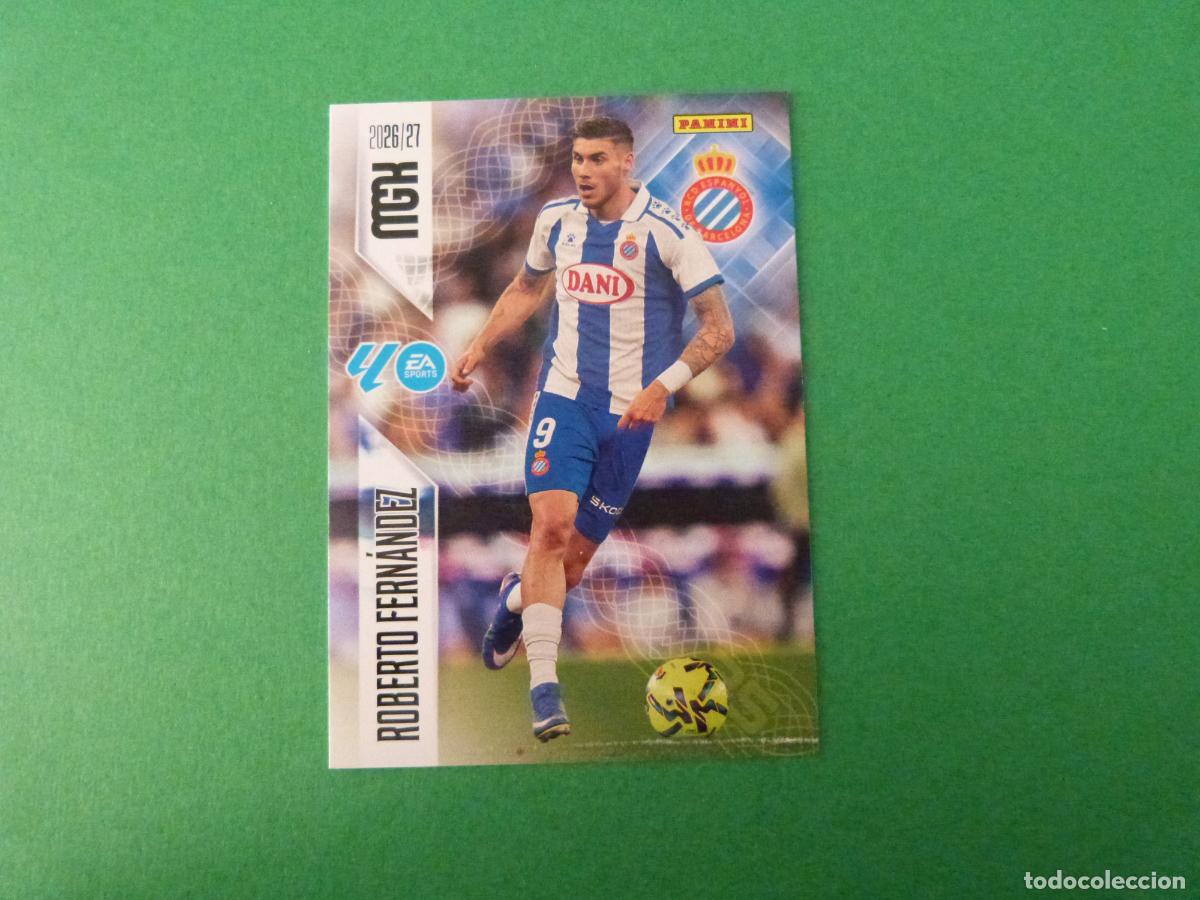 Cromos de f&uacute;tbol: TRADING CARD FUTBOL ROBERTO FERNANDEZ R.C.D. ESPA&Ntilde;OL-ESPANYOL N&ordm; 178 LIGA MEGACRACKS 2026-2027/26-27