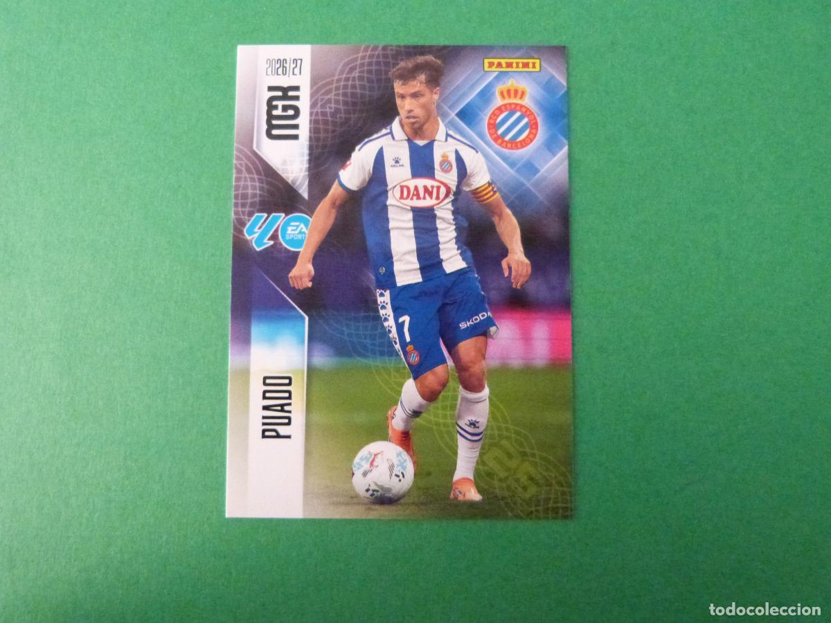 Football Stickers: TRADING CARD FUTBOL PUADO R.C.D. ESPA&Ntilde;OL-ESPANYOL N&ordm; 177 LIGA MEGACRACKS 2026-2027/26-27