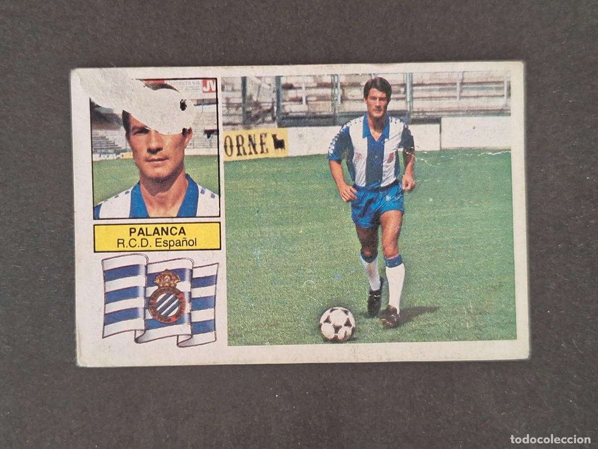 Football Stickers: L6 PALANCA R. C. D. ESPA&Ntilde;OL FICHAJE 25 LIGA ESTE 1982 1983 82 83 DESPEGADO RECUPERADO