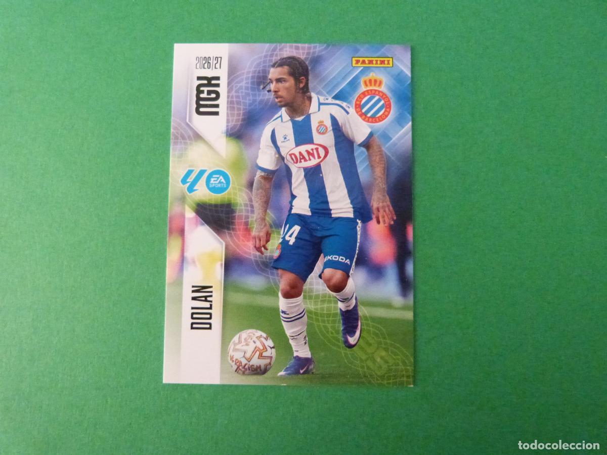 Football Stickers: TRADING CARD FUTBOL DOLAN R.C.D. ESPA&Ntilde;OL-ESPANYOL N&ordm; 176 LIGA MEGACRACKS 2026-2027/26-27
