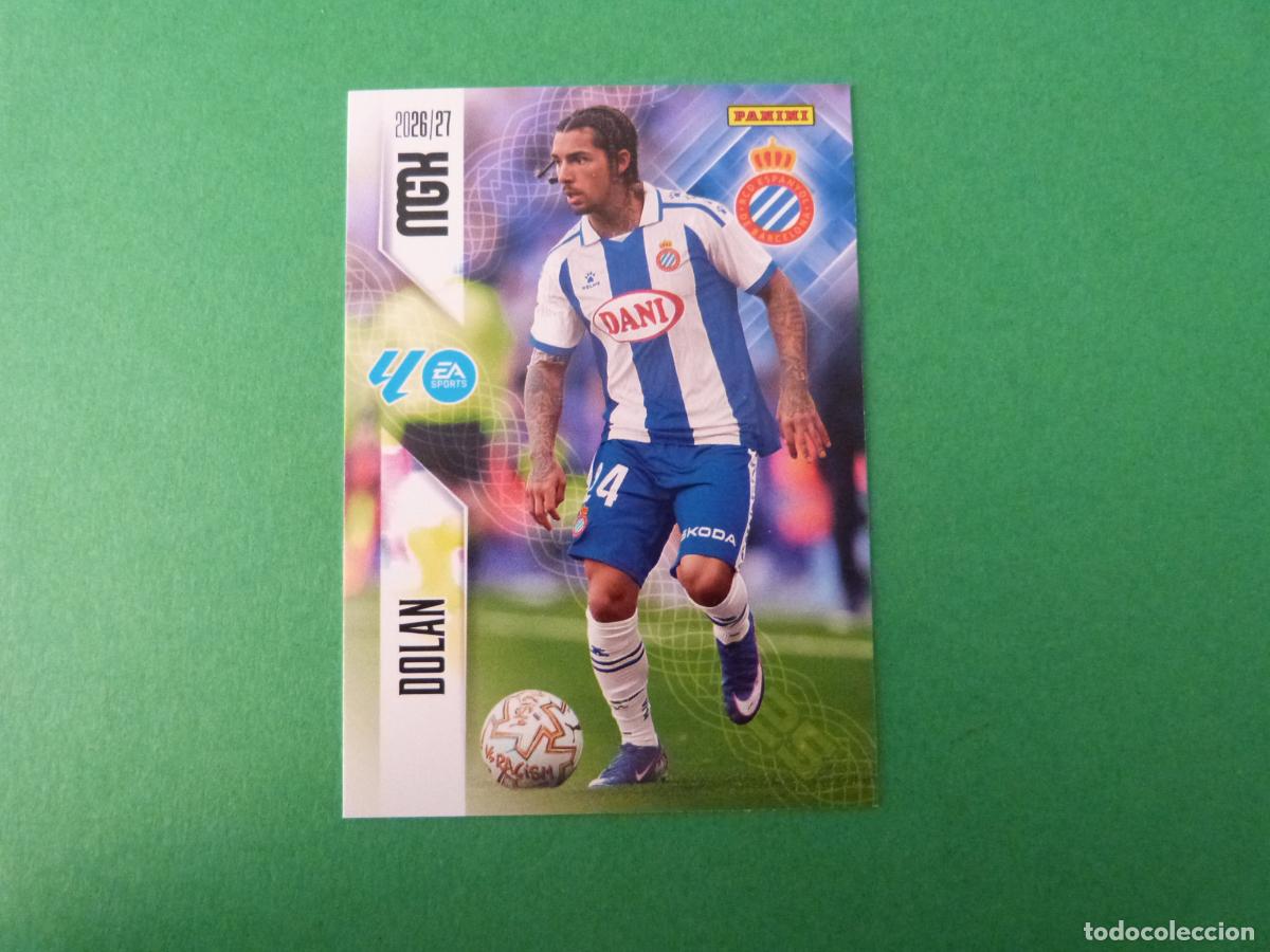 Football Stickers: TRADING CARD FUTBOL DOLAN R.C.D. ESPA&Ntilde;OL-ESPANYOL N&ordm; 176 LIGA MEGACRACKS 2026-2027/26-27