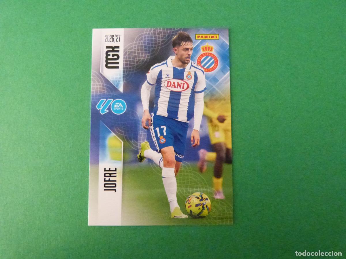 Football Stickers: TRADING CARD FUTBOL JOFRE R.C.D. ESPA&Ntilde;OL-ESPANYOL N&ordm; 175 LIGA MEGACRACKS 2026-2027/26-27