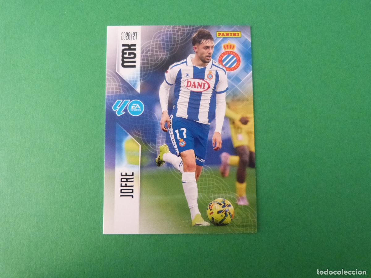 Football Stickers: TRADING CARD FUTBOL JOFRE R.C.D. ESPA&Ntilde;OL-ESPANYOL N&ordm; 175 LIGA MEGACRACKS 2026-2027/26-27