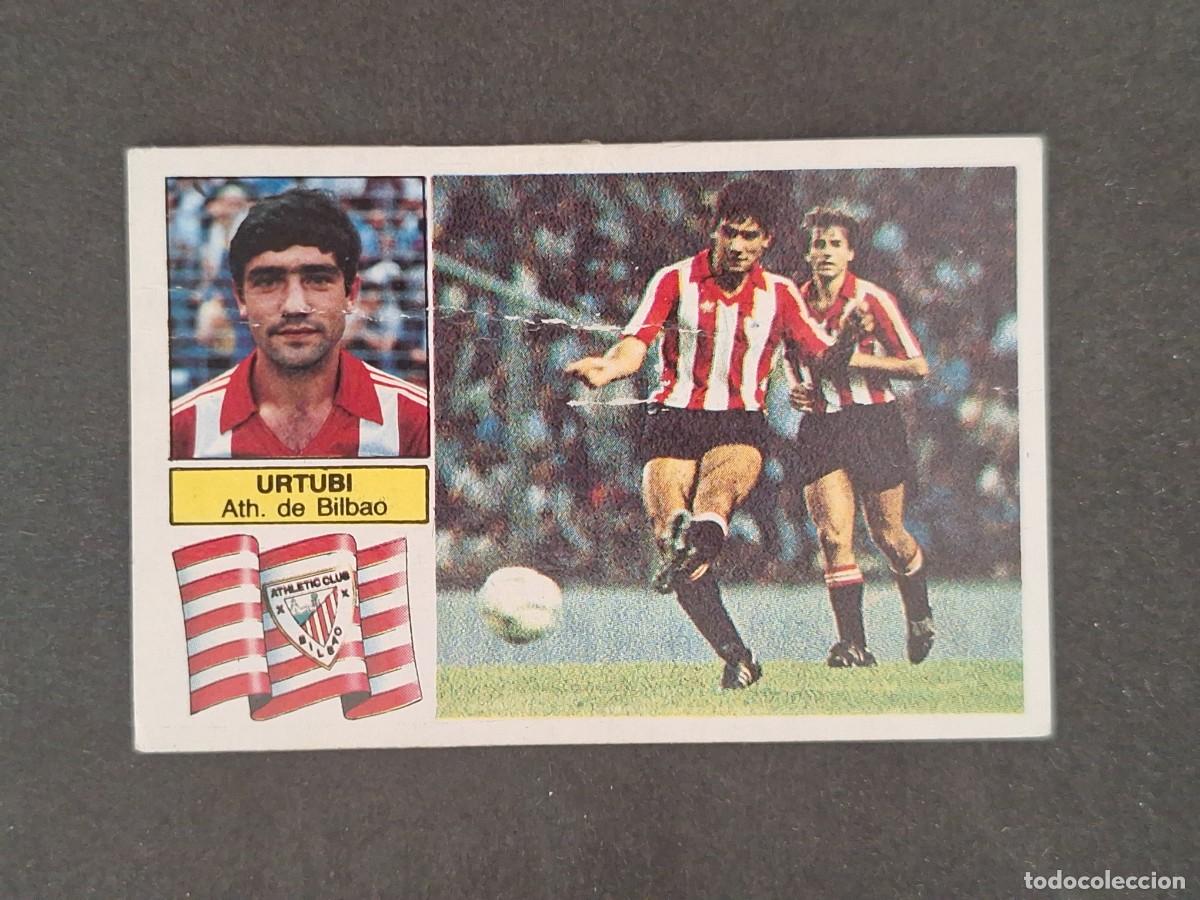 Cromos de f&uacute;tbol: L6 URTUBI ATHLETIC CLUB DE BILBAO FICHAJE 28 LIGA ESTE 1982 1983 82 83 DESPEGADO RECUPERADO