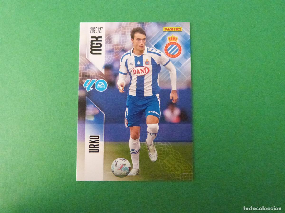 Cromos de f&uacute;tbol: TRADING CARD FUTBOL URKO R.C.D. ESPA&Ntilde;OL-ESPANYOL N&ordm; 172 LIGA MEGACRACKS 2026-2027/26-27