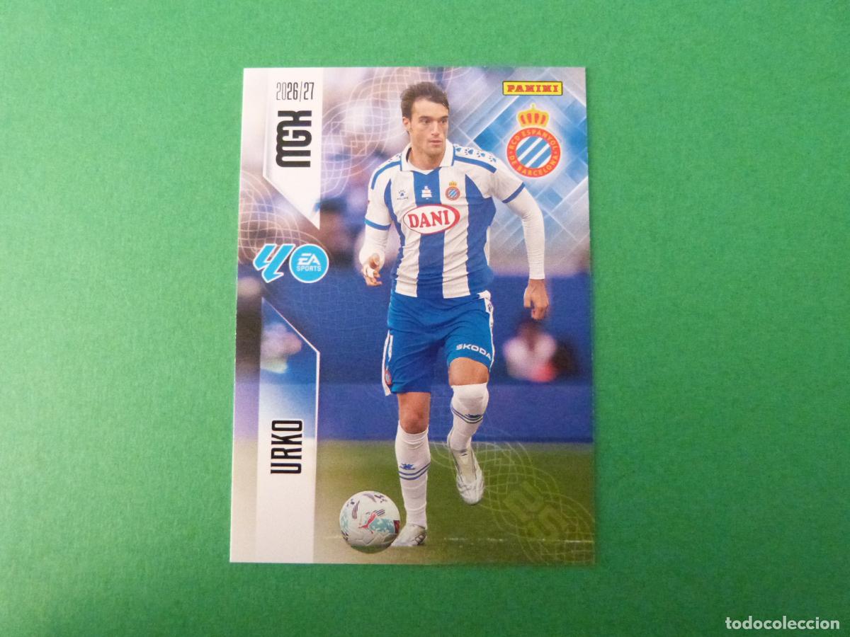 Cromos de f&uacute;tbol: TRADING CARD FUTBOL URKO R.C.D. ESPA&Ntilde;OL-ESPANYOL N&ordm; 172 LIGA MEGACRACKS 2026-2027/26-27