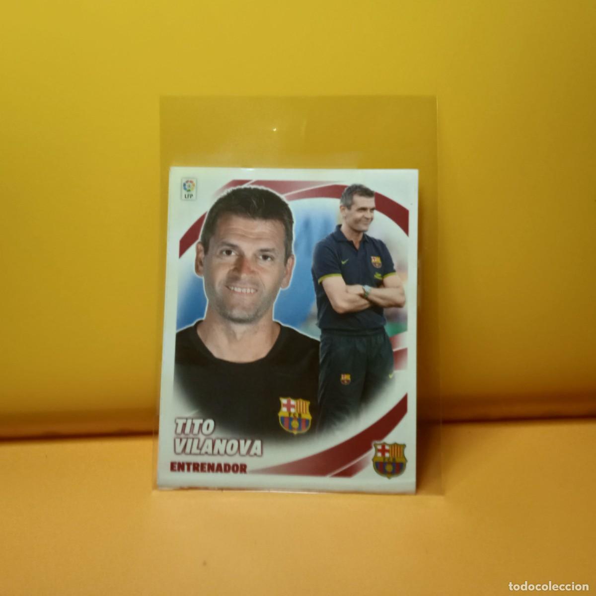 Cromos de f&uacute;tbol: EDICIONES ESTE 2012 2013 12 13 F.C BARCELONA TITO VALANOVA
