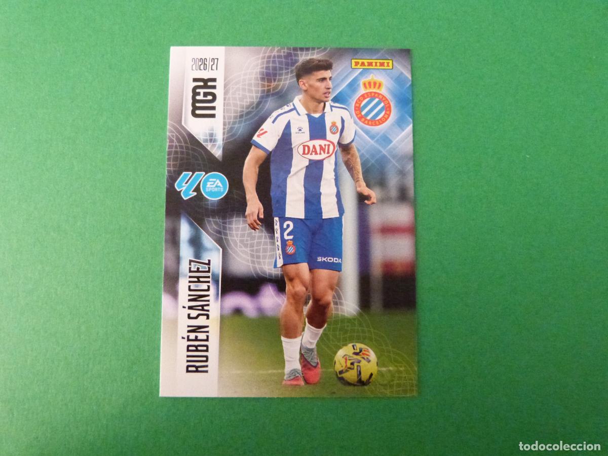 Cartes &agrave; collectionner de Football: TRADING CARD FUTBOL RUBEN SANCHEZ R.C.D. ESPA&Ntilde;OL-ESPANYOL N&ordm; 167 LIGA MEGACRACKS 2026-2027/26-27