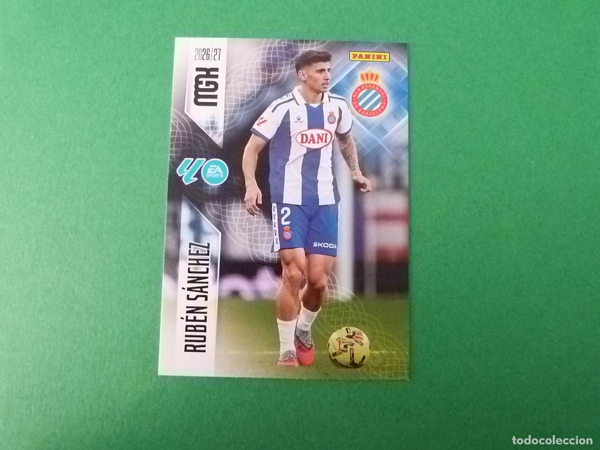 Cromos de f&uacute;tbol: TRADING CARD FUTBOL RUBEN SANCHEZ R.C.D. ESPA&Ntilde;OL-ESPANYOL N&ordm; 167 LIGA MEGACRACKS 2026-2027/26-27