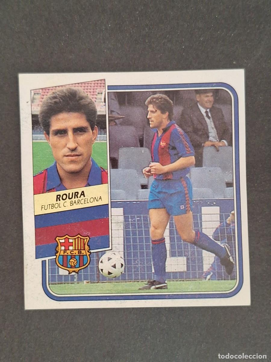 Cartes &agrave; collectionner de Football: L3 ROURA F. C. BARCELONA LIGA ESTE 1989 1990 89 90 DESPEGADO RECUPERADO