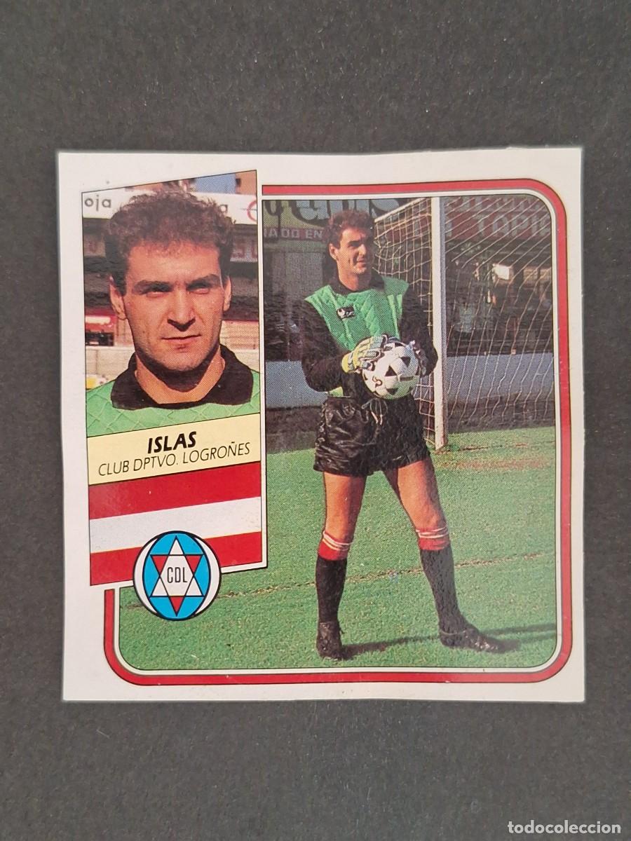 Cartes &agrave; collectionner de Football: L3 ISLAS C. D. LOGRO&Ntilde;ES LIGA ESTE 1989 1990 89 90 DESPEGADO RECUPERADO